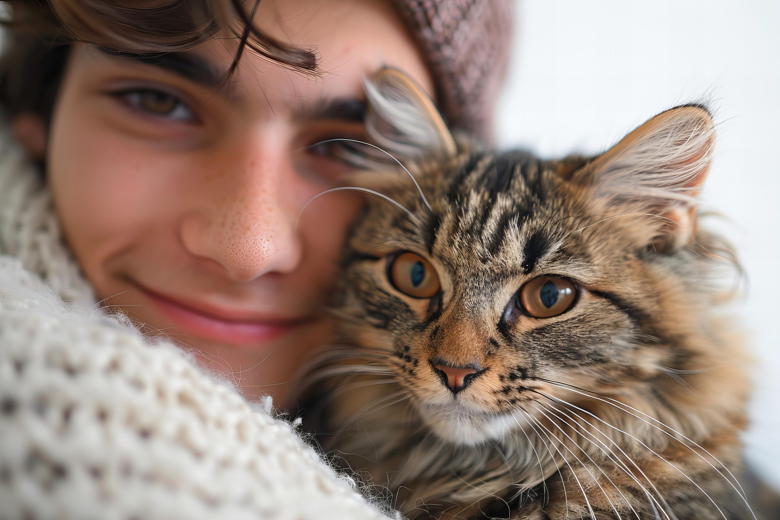 A pet with their person